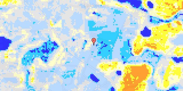 Ekstrem regn på Roskildevej 66