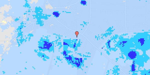 Ekstrem regn på Tune Bygade 36A