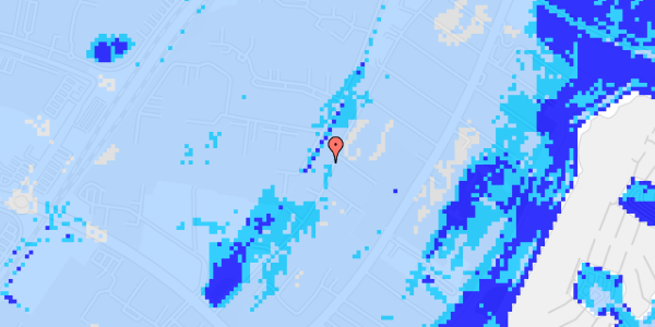 Ekstrem regn på Vangeleddet 23