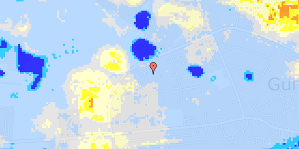 Ekstrem regn på Bernersvej 10