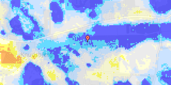 Ekstrem regn på Birkevang 31