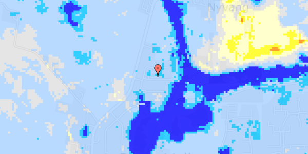 Ekstrem regn på Bredekæret 17