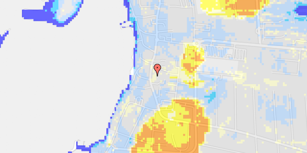 Ekstrem regn på Bygaden 43