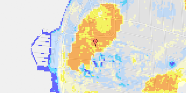 Ekstrem regn på Dragevej 25