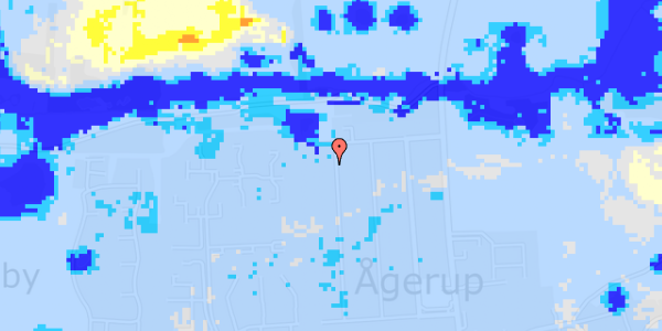 Ekstrem regn på Dyssevej 35