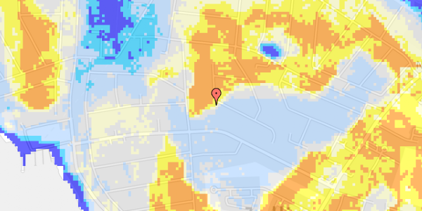 Ekstrem regn på Egesvinget 19A