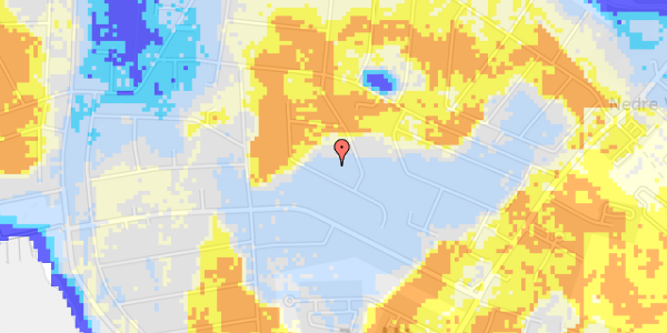 Ekstrem regn på Egesvinget 20