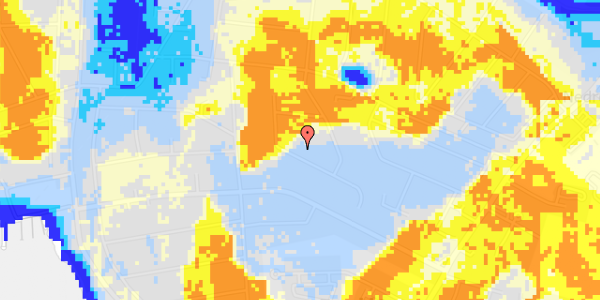 Ekstrem regn på Egesvinget 24