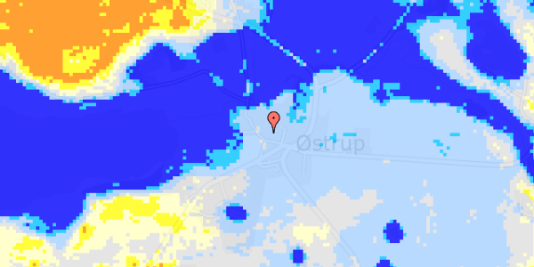 Ekstrem regn på Engtoften 8B