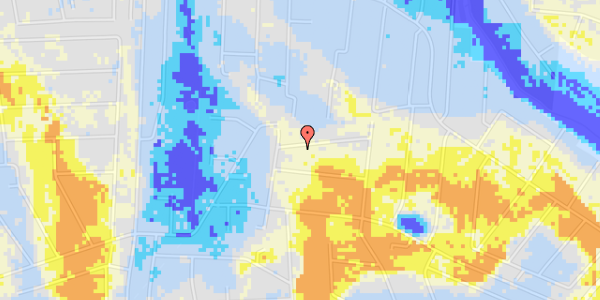 Ekstrem regn på Hasselvej 11