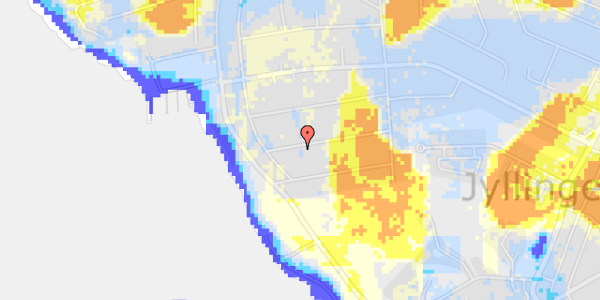 Ekstrem regn på Hirsevej 6