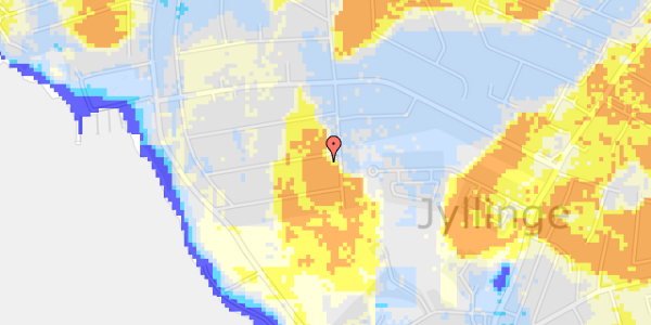 Ekstrem regn på Hirsevej 26