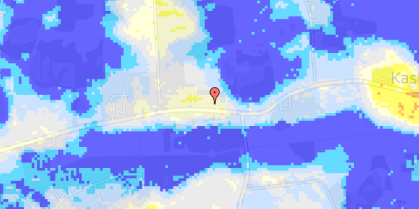 Ekstrem regn på Holmevej 111