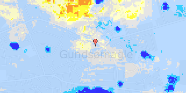 Ekstrem regn på Holmevænget 20