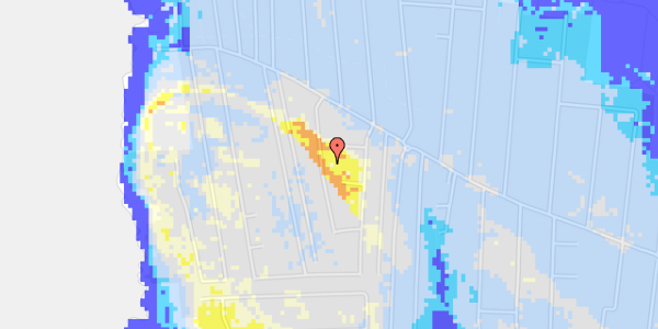 Ekstrem regn på Højager 15