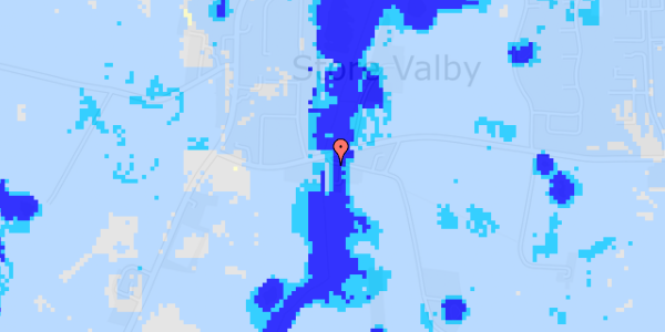 Ekstrem regn på Kildeager 2A