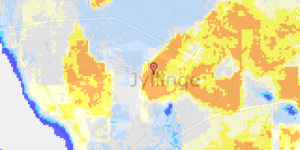 Ekstrem regn på Kildehusene 24