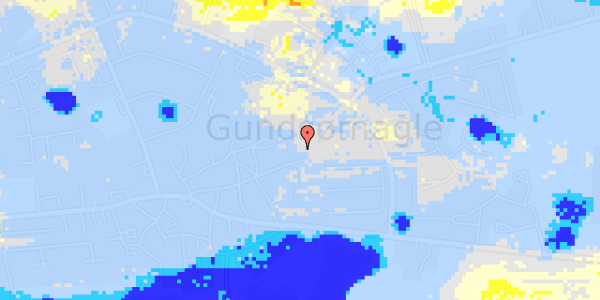 Ekstrem regn på Kildevej 25