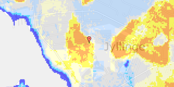 Ekstrem regn på Kløvervej 34