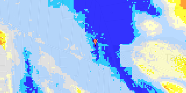 Ekstrem regn på Knudsvej 12