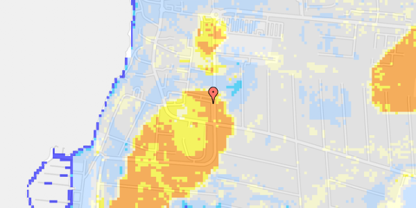 Ekstrem regn på Kometvej 17