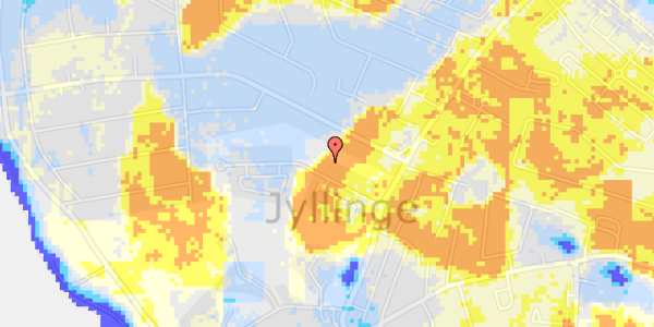 Ekstrem regn på Korskildevej 12