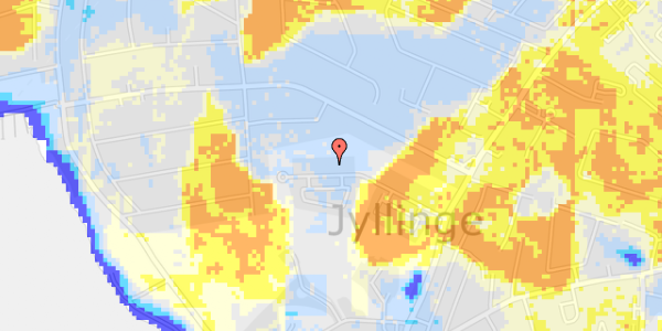 Ekstrem regn på Korskildevej 18