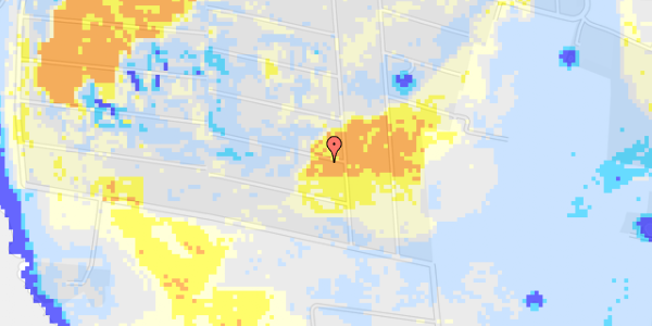 Ekstrem regn på Korvetvej 5