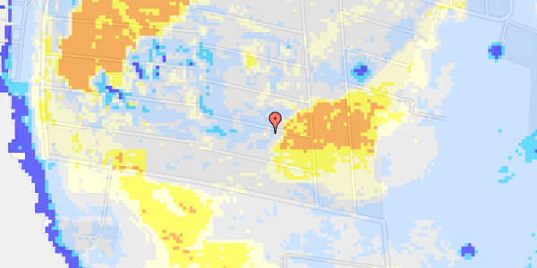 Ekstrem regn på Korvetvej 13