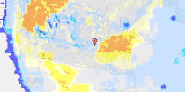 Ekstrem regn på Korvetvej 15