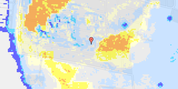 Ekstrem regn på Korvetvej 17