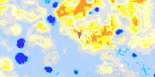 Ekstrem regn på Langdyssevej 9