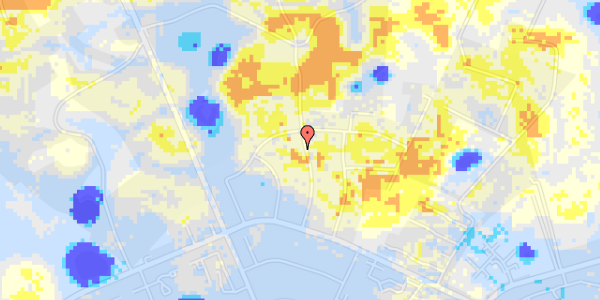 Ekstrem regn på Langdyssevej 19