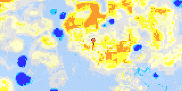 Ekstrem regn på Langdyssevej 20