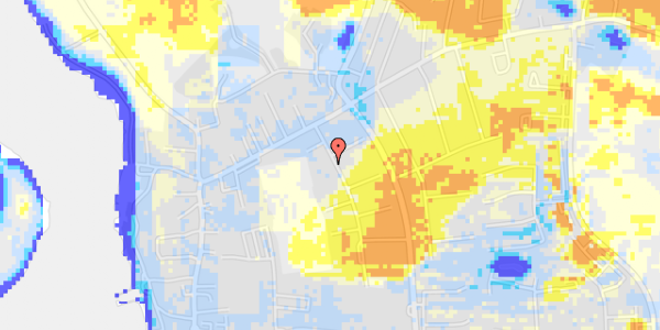 Ekstrem regn på Lindbjergvej 6