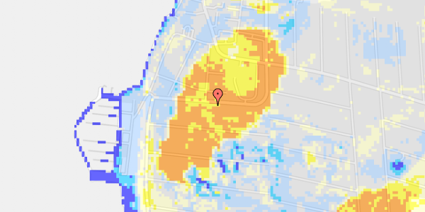 Ekstrem regn på Lystbådevej 22