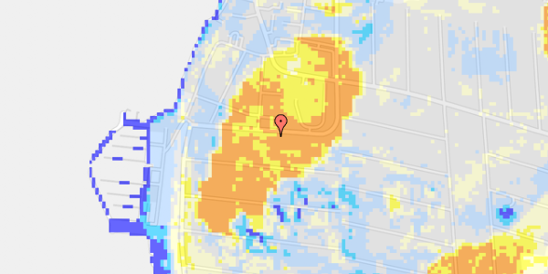 Ekstrem regn på Lystbådevej 24