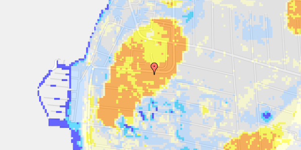 Ekstrem regn på Lystbådevej 30