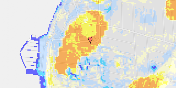 Ekstrem regn på Lystbådevej 32