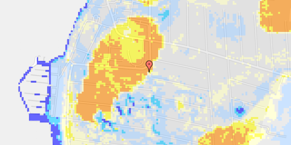 Ekstrem regn på Lystbådevej 40