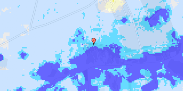 Ekstrem regn på Mosevej 53