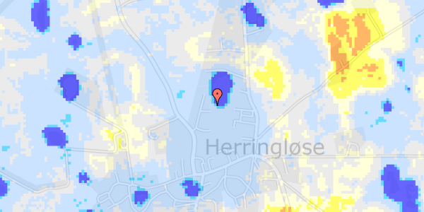 Ekstrem regn på Muldhøjvej 18