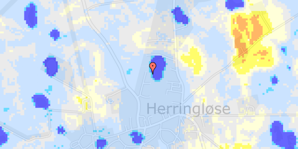 Ekstrem regn på Muldhøjvej 22