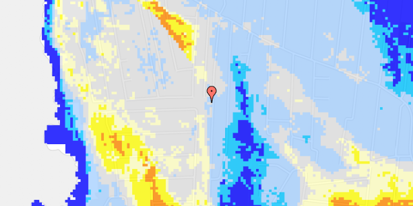 Ekstrem regn på Nordmarksvej 71