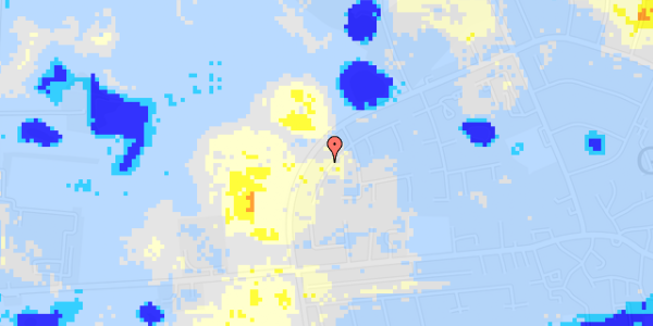 Ekstrem regn på Ole Nielsens Vej 8