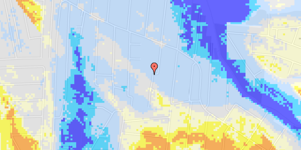 Ekstrem regn på Olesvej 18