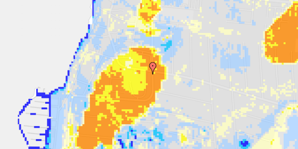 Ekstrem regn på Pibergårdsvej 1