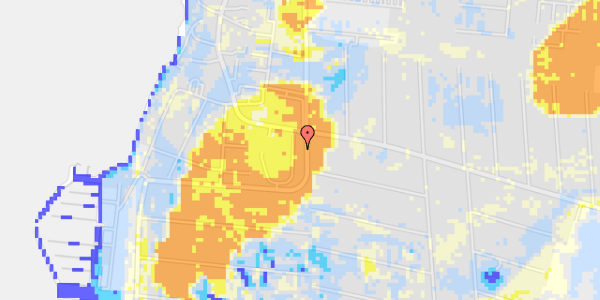 Ekstrem regn på Pibergårdsvej 7