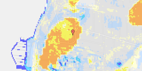 Ekstrem regn på Pibergårdsvej 8