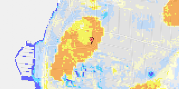 Ekstrem regn på Pibergårdsvej 18